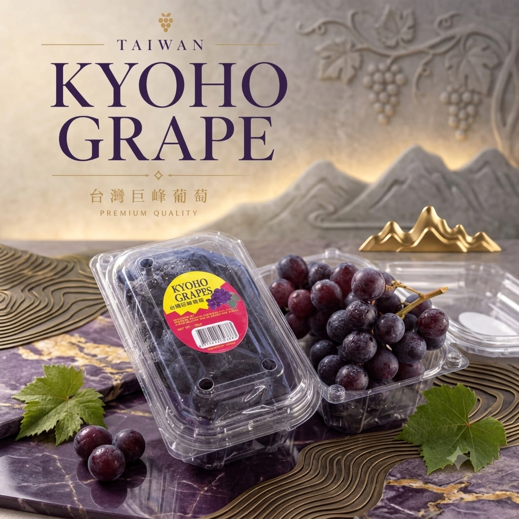 Taiwan Kyoho Grapes (500g)